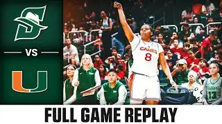 Stetson vs. Miami Full Game Replay | 2024-25 ACC Women’s Basketball