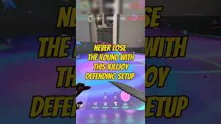 NEVER LOSE THE ROUND WITH THIS KILLJOY DEFENDING SETUP SPLIT A SITE #shorts #valorant #killjoy