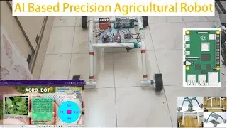 AI Based Precision Agricultural Robot | AGROBOT | Tomato Plant disease Identification Robot