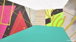 Imitazione contemporanea del negozio di impiallacciatura di compensato