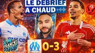 OM 0-3 Liverpool 😔 l'OM s'incline au v&eacute;lodrome ! Ah je suis d&eacute;go&ucirc;t&eacute; !!! D&eacute;brief &agrave; Chaud 🔥 #om #foot 