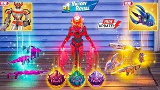 RED UNSC SPARTAN vs 3 NEW MEDALLIONS & MYTHIC&rsquo;S CHALLENGE (NEW! Fortnite Chapter 6 Season 4)
