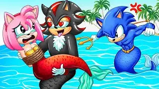 Help!! Sonic Rescue Amy Mermaid - Sonic the Hedgehog 2 Animation | Sonic Prime