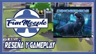 Dinogenics Juego de Mesa Preparación cómo se juegay Gameplay Español