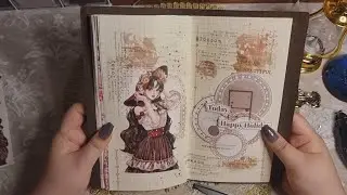 Happy Holiday 감성 다꾸 #journaling #scrapbooking
