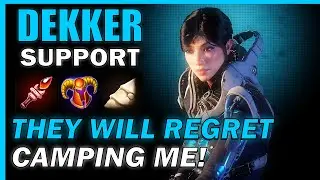 MAKING the ENEMY TEAM REGRET CAMPING ME EARLY! - Predecessor Dekker Support Gameplay