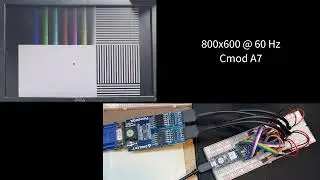VGA Output from Digilent Cmod A7 FPGA
