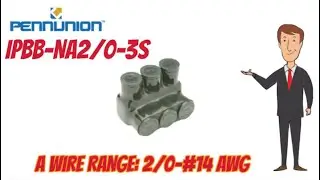 Penn-Union IPBB-NA2/0-3S Insulated Tap