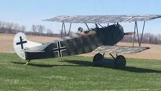 Fokker DVII 7756J First flight of 2023