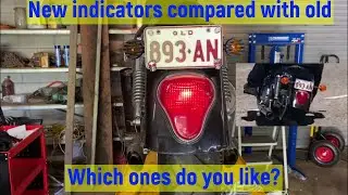 Fitting aftermarket indicators to the 2006 Triumph America.