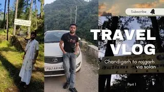 Chandigarh to rajgarh via solan Himachal Pradesh 4K ...part 1