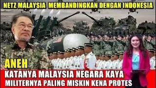 kocak ! katanya malaysia negara maju, tapi  militernya termiskin dan terendah,militer lemah