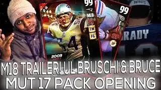 UL BRUSCHI & MATTHEWS! MADDEN 18 TRAILER REACTION! MUT 17 PACK OPENING | Madden 17 Ultimate Team