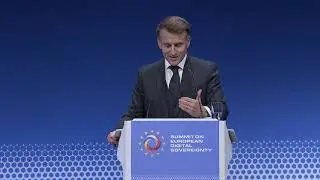 Summit on European Digital Sovereignty: Keynote of President Emmanuel Macron