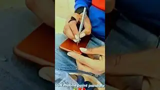 Vivo Y20 Orange Seet Black Limitation rapping Sticker Per #shortbs#youtubeshorts #mobileskinsticker