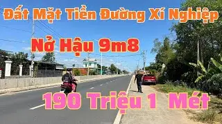 Đất Mặt Tiền Đường Nhựa Xí Nghiệp - Xây Nhà Trọ - Mở Quán Nước Kinh Doanh | Nhà Đất Tây Ninh 1471N