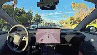 Tesla Self-Driving 14.1.3: из Лос-Анджелеса в Западный Голливуд в режиме &laquo;Безумный Макс&raquo;