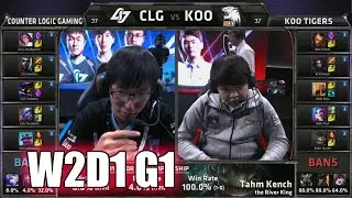 CLG vs KOO Tigers Game 2 | Week 2 Day 1 Group A LoL S5 World Championship 2015 | CLG vs KOO G2