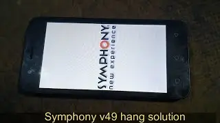 how to symphony v49 flash done with Cm2