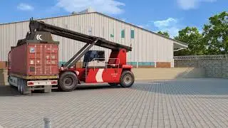 OMA Logistics Base in Senegal Africa - 3D Animation Video
