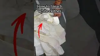 use of bleaching powder #remove stean from white clothes
