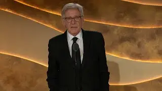 Harrison Ford Celebrates Helen Mirren | 2026 Golden Eve