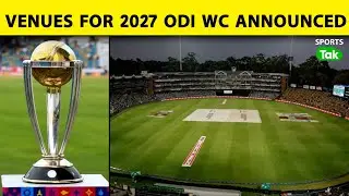 🔴BREAKING: ICC ODI WC 2027 Venues Announced, South Africa To Host 44 Matches, Zim and Namibia 10