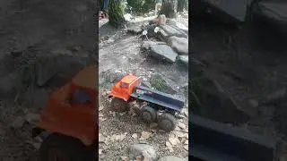 RC Trail Truck Off Road RC Trial Prototype 6x6x6 at the RC Truck Trial European Championship 2021