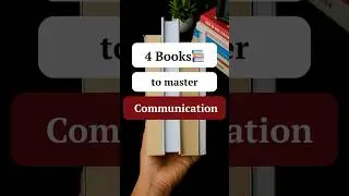 4 Books to master communication skills #speaking #communication