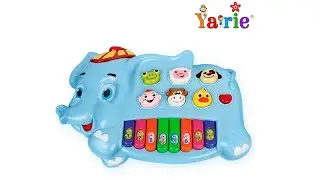 Elephant Piano with Light and Sound, Animal Shapes Musical Instrument from #yarie collections