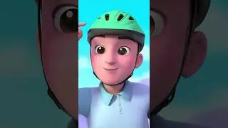 Kids Learn to Wear Helmet | Nursery Rhymes & Kids Songs | NuNu Tv  #childrensongs #toddlersongs