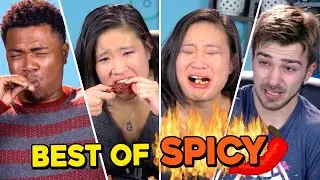 Best Of Eating Spicy Food Challenges | React Compilation