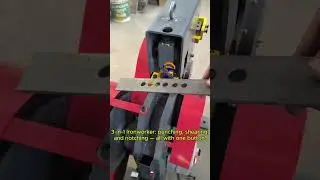 Multi-Function Machine, Punch & Shear All. #Punching #holepunch  #Shearing