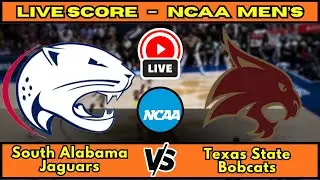 🔴 South Alabama Jaguars vs Texas State Bobcats | NCAA Men&rsquo;s Basketball | Live Score Update Dec 20