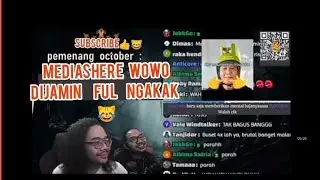 Reza auditore mediashere wowo dan peria solo😹 pasti ngakak