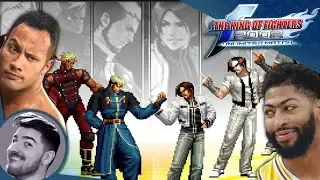Sajam Plays KoF 2002 UM | Anthony Davis Plays All Kyos, The Rock Plays Banned Characters