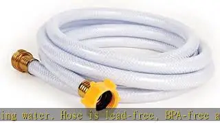 Camco 10ft TastePURE Drinking Water Hose - Lead and BPA Free, Reinforced for Maximum Kink Resistanc