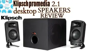 Klipsch promedia 2.1 desktop speaker's review
