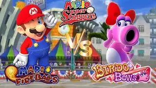 Super Mario Sluggers - Season 48 Game 4 Mario vs Birdo [Wario City Day]