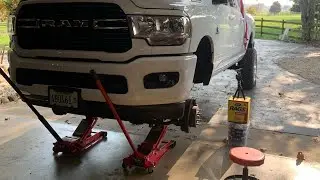 Ram 3500 gets wheel rings? (FCKLIGHTBARS dual chase halo)