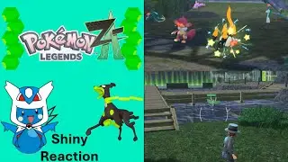 Pokemon Legends Z-A: Shalpha Chandelure and Shiny Dragalge Reaction