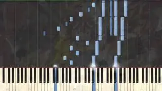 [Digimon Adventure] Brave Heart Piano Synthesia Tutorial