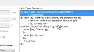 RPG Maker XP Tutorial - Text commands!