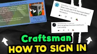 How to SIGN IN Craftsman: Building Craft (Problem Fixed!✅)