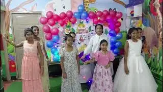 Christmas celebration at school Riyansika dance