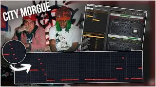 How To Make VIOLENT Trap Metal Beats For City Morgue From Scratch | 2022 FL Studio Tutorial