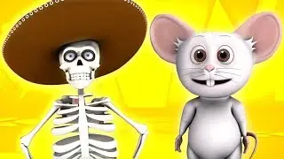 dem bein | skjelett danse for barn | Barnesanger på Norsk | Dem Bones | Kids Tv Norsk