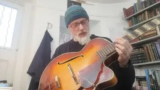 Besson Aristone Guitar after Set Up!
