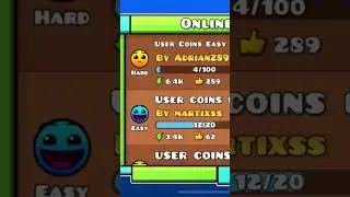 How to get user coins fast and easy in geometry dash! #geometrydash #gd #gddemon
