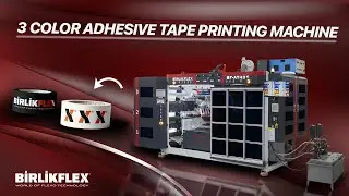 BF-AT336 | 3 Color 36 Cm Adhesive Tape Flexo Printing Machine